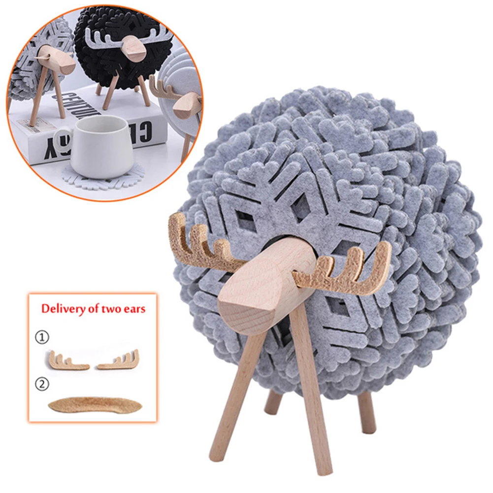 1Set Sheep Shape Anti Slip Cup Pads Insulated Round Cup Mats Home Restaurant Coffee Shop Office Desktop Cup Pads Decor Gift
1Set Sheep Shape Anti Slip Cup Pads Insulated Round Cup Mats Home Restaurant Coffee Shop Office Desktop Cup Pads Decor Gift
