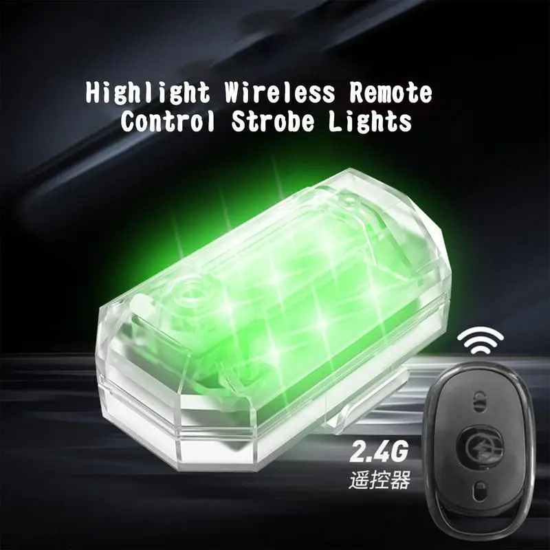 Motorcycle Strobe Lights USB Rechargeable Night Flight Signal Flashing Warning Light LED 7 Colors Drone Lights for Night Flight
Motorcycle Strobe Lights USB Rechargeable Night Flight Signal Flashing Warning Light LED 7 Colors Drone Lights for Night Flight