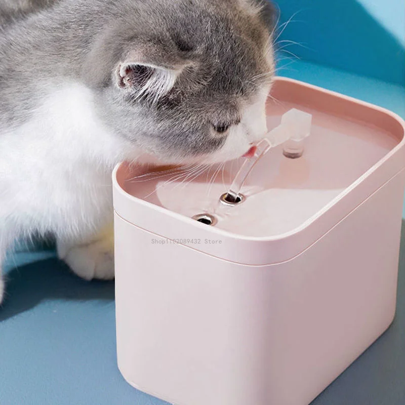 1.5L Large Capacity Automatic Filter Cat Water Fountain USB Electric Mute Drinking Dispenser Cats Water Filter Pet Supplies
1.5L Large Capacity Automatic Filter Cat Water Fountain USB Electric Mute Drinking Dispenser Cats Water Filter Pet Supplies