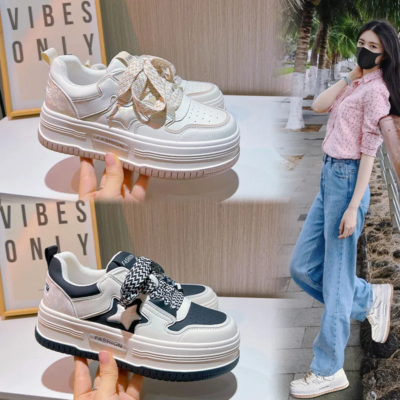 Genuine leather small white shoes Women's shoes Autumn new board shoes Casual flat shoes Sports women's shoes trend
Genuine leather small white shoes Women's shoes Autumn new board shoes Casual flat shoes Sports women's shoes trend