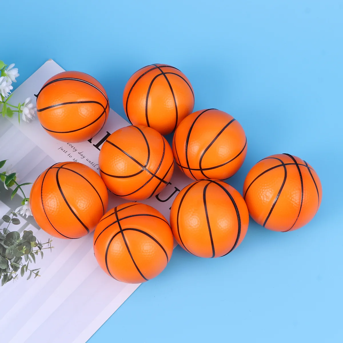 8 Pcs Basketball Toy Stress Balls PU Balls Football PU Balls Squeeze Balls Mini Sports Balls Squeeze Balls Child
8 Pcs Basketball Toy Stress Balls PU Balls Football PU Balls Squeeze Balls Mini Sports Balls Squeeze Balls Child