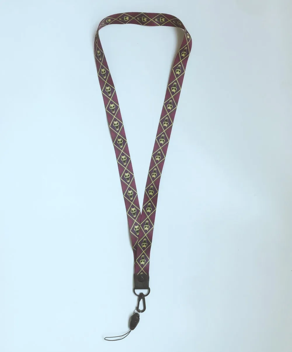 JoJo's Bizarre Adventure Kira Yoshikage Killer Queen Cosplay Neck Hanging Lanyard Demon Skull Mobile Phone Strap
JoJo's Bizarre Adventure Kira Yoshikage Killer Queen Cosplay Neck Hanging Lanyard Demon Skull Mobile Phone Strap