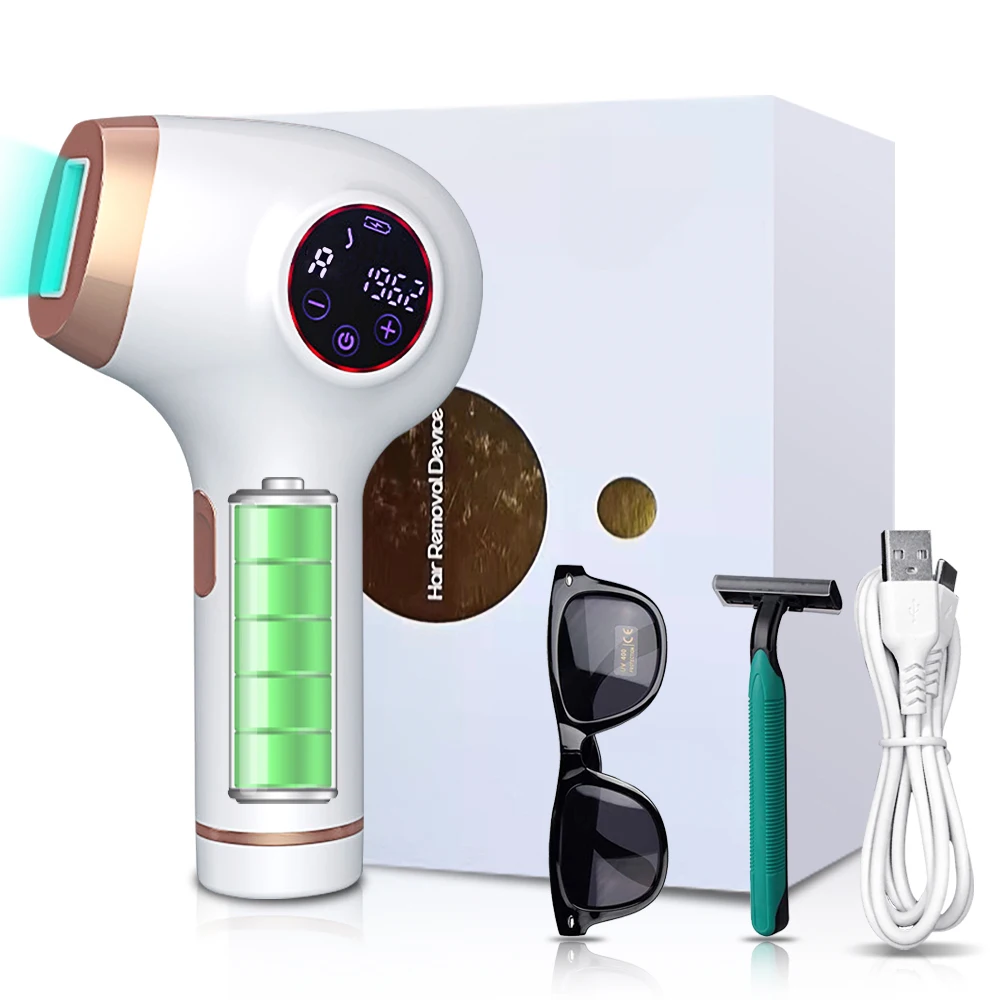 IPL Hair Removal Laser Epilator for Women Body Bikinis Hair Remover Pulsed Light Depilator with Battery Painless Photoepilator
IPL Hair Removal Laser Epilator for Women Body Bikinis Hair Remover Pulsed Light Depilator with Battery Painless Photoepilator