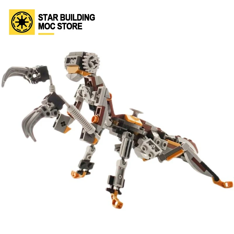 Moc Animal 14618 Steampunk Mantis Robot Creative model monster mechanical construct children's toy gift
Moc Animal 14618 Steampunk Mantis Robot Creative model monster mechanical construct children's toy gift