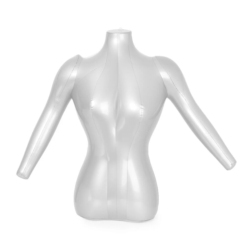 PVC Inflatable Mannequin Top Torso Model 1009 Accessories Affordable Arm Clothes Model Diplay Durable Flexible
PVC Inflatable Mannequin Top Torso Model 1009 Accessories Affordable Arm Clothes Model Diplay Durable Flexible