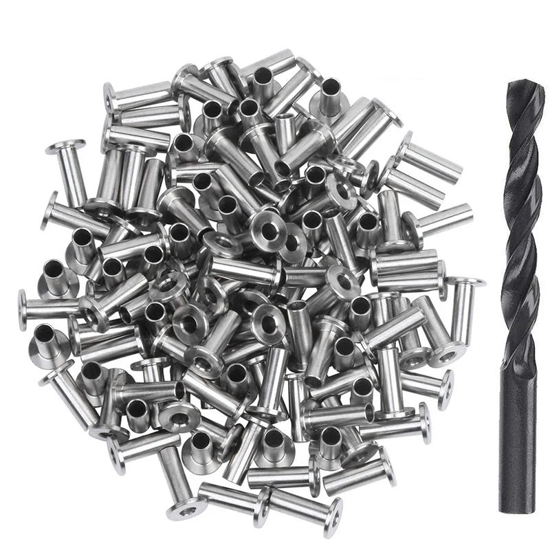 120 Pack Stainless Steel Protector Sleeves For 1/8 Inch 5/32 Inch Or 3/16 Inch Cable Railing, T316 Marine Grade Cable Railing Ki
120 Pack Stainless Steel Protector Sleeves For 1/8 Inch 5/32 Inch Or 3/16 Inch Cable Railing, T316 Marine Grade Cable Railing Ki