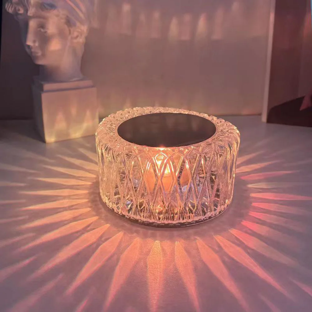 LED Crystal Projector Lamp USB Charging Bird Nest Shape Bedside Lamp with Touch Control Ambient Light Adjustable for Living Room
LED Crystal Projector Lamp USB Charging Bird Nest Shape Bedside Lamp with Touch Control Ambient Light Adjustable for Living Room
