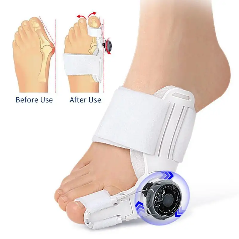 Toe Straightener Adjustable Hallux Valgus Corrector Brace Orthopedic Splint For Big Toe Day/Night Support And Toe Straightening
Toe Straightener Adjustable Hallux Valgus Corrector Brace Orthopedic Splint For Big Toe Day/Night Support And Toe Straightening
