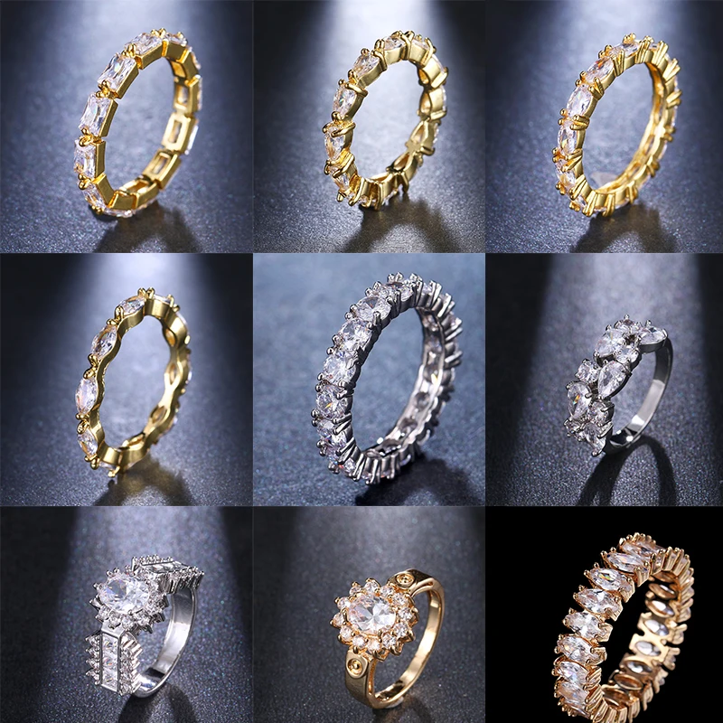 New Bettyue White Zircon Ring Fashion Trend For Women AAA White Zircon Cubic elegant rings Female Wedding
New Bettyue White Zircon Ring Fashion Trend For Women AAA White Zircon Cubic elegant rings Female Wedding