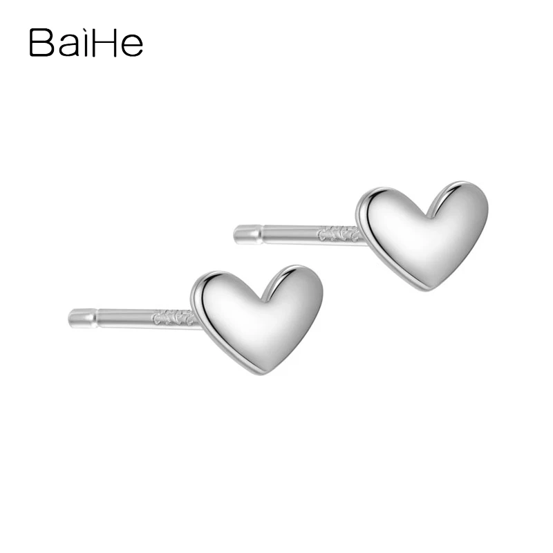 BAIHE Solid 14K White/Yellow/Rose Gold Heart Stud earrings for women men Trendy Daily wear Wedding Engagement Gift Fine Jewelry
BAIHE Solid 14K White/Yellow/Rose Gold Heart Stud earrings for women men Trendy Daily wear Wedding Engagement Gift Fine Jewelry