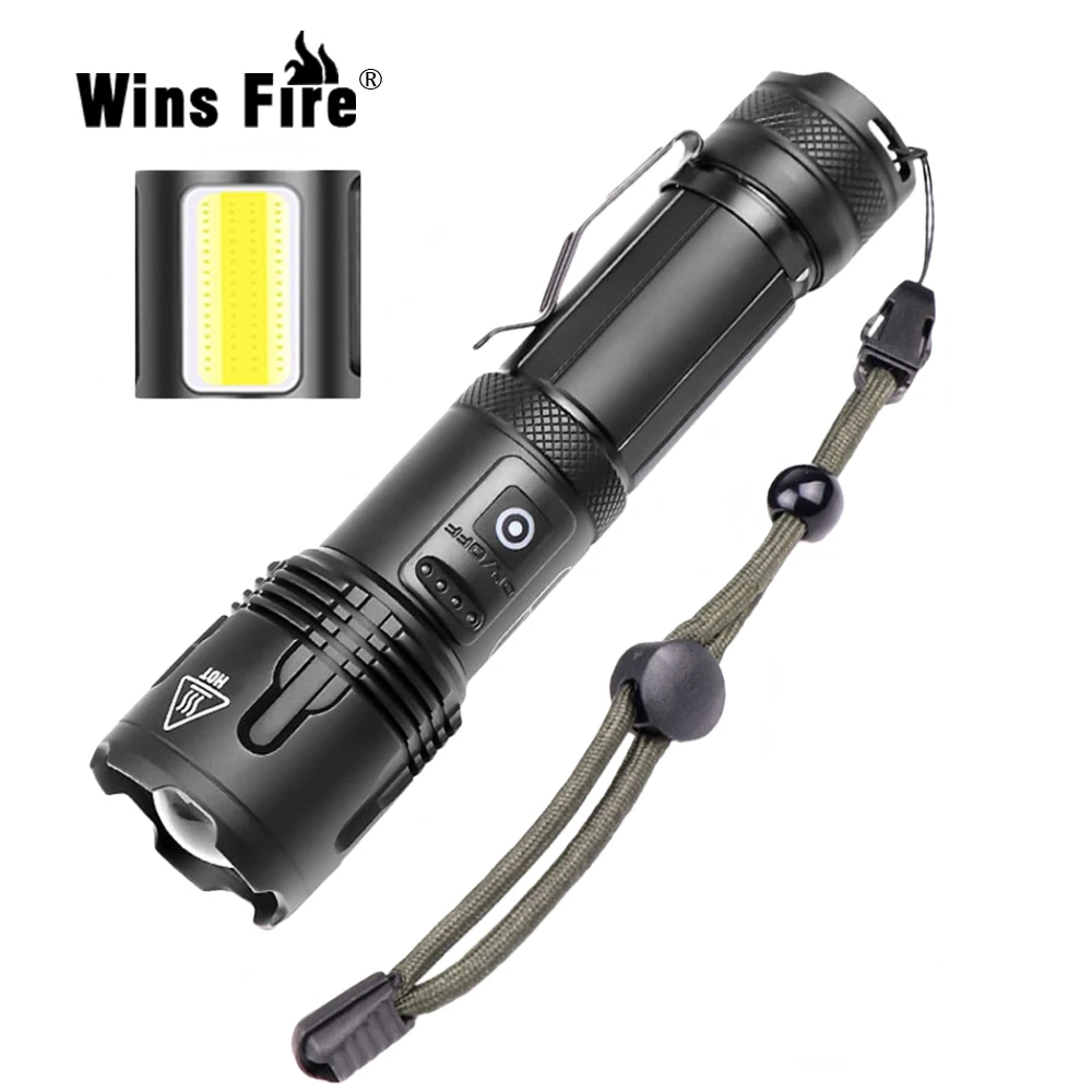 Glare Super XHP90 High Powerful Led Flashlight Torch XHP50 High Power USB Rechargeable Tactical Flash Light 26650 Led Lantern
Glare Super XHP90 High Powerful Led Flashlight Torch XHP50 High Power USB Rechargeable Tactical Flash Light 26650 Led Lantern