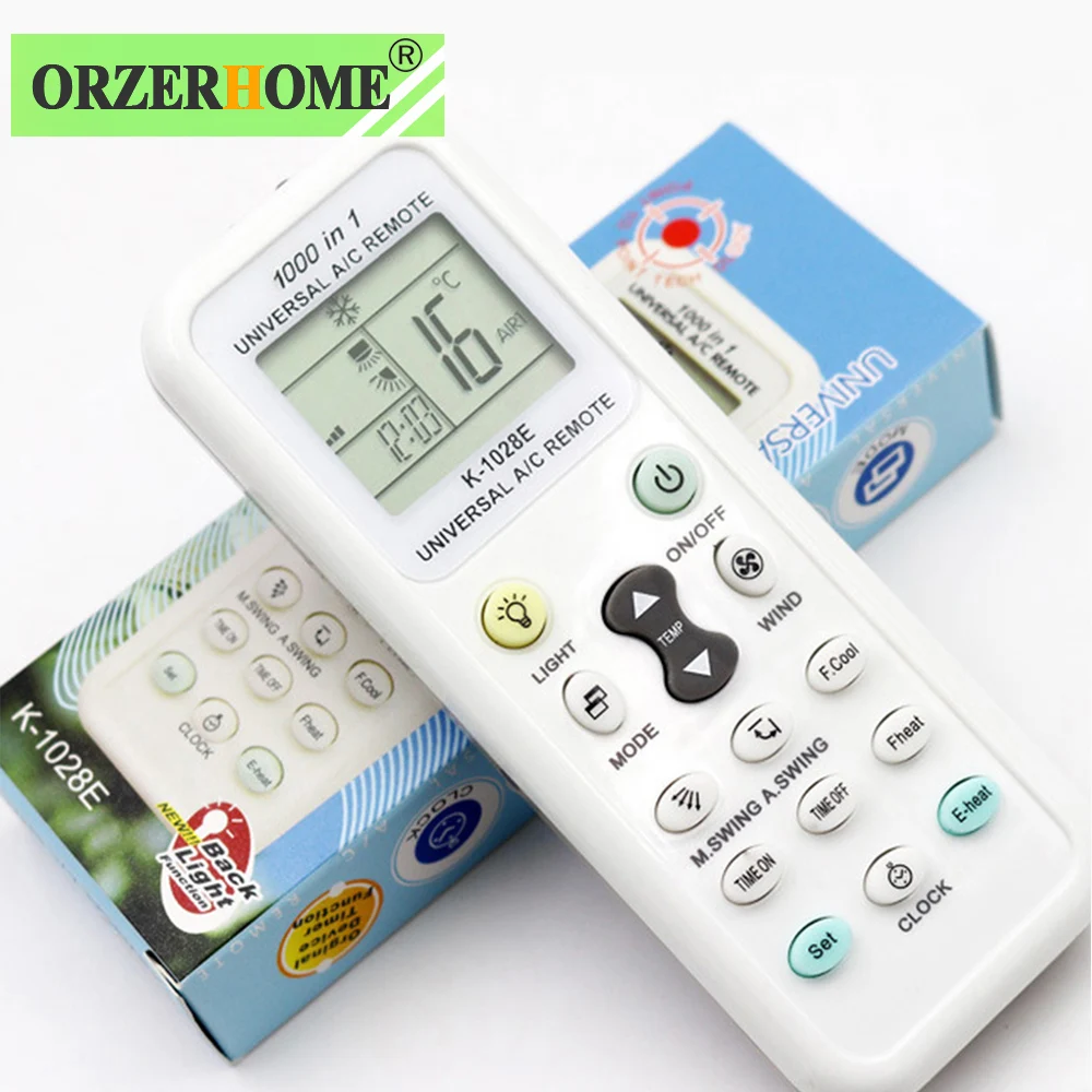 Universal Air Conditioner Remote K-1028E Digital LCD Wireless Remote Control Controller One-Key Setting Low Power Consumption
Universal Air Conditioner Remote K-1028E Digital LCD Wireless Remote Control Controller One-Key Setting Low Power Consumption