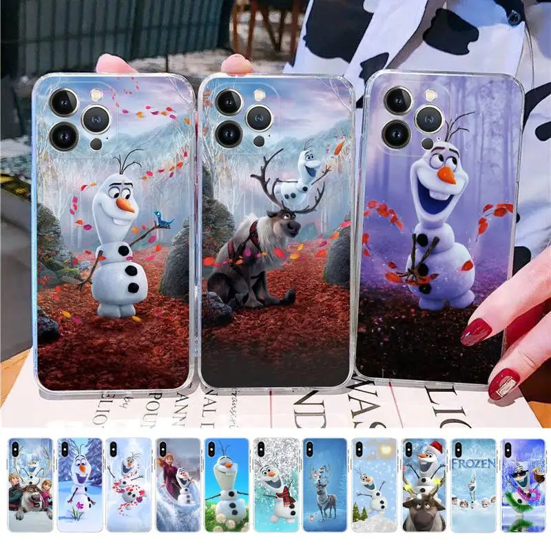 Disney Olaf Frozen Phone Case For iPhone 14 11 12 13 Mini Pro XS Max Cover 6 7 8 Plus X XR SE 2020 Funda Shell 
Disney Olaf Frozen Phone Case For iPhone 14 11 12 13 Mini Pro XS Max Cover 6 7 8 Plus X XR SE 2020 Funda Shell