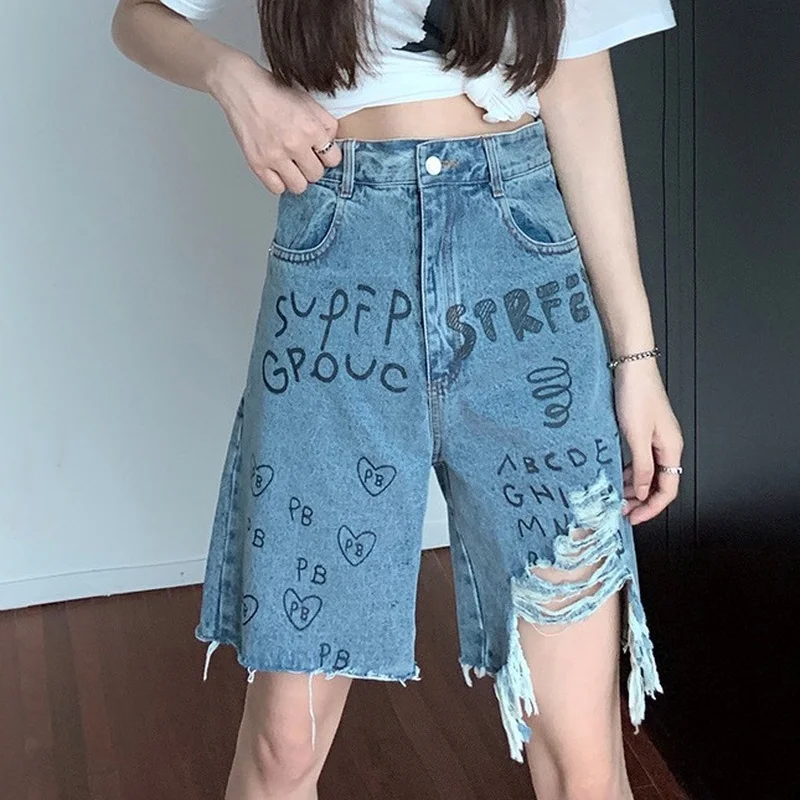 2022 Summer Shorts Women's Loose Large Size Wide Leg Pants High Waisted Medium Pants Straight Leg Cent Pants Rig Pant Jean
2022 Summer Shorts Women's Loose Large Size Wide Leg Pants High Waisted Medium Pants Straight Leg Cent Pants Rig Pant Jean
