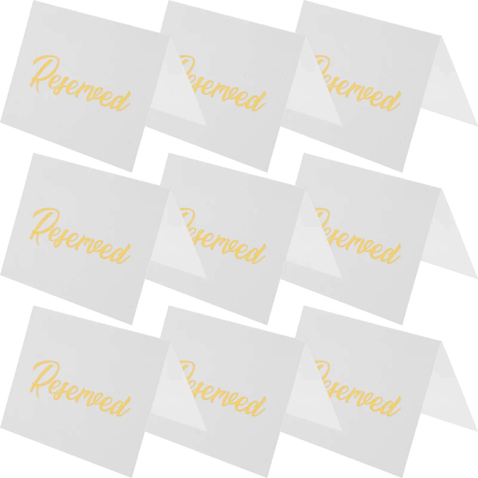 50pcs Reserved Table Sign Paper Reserved Table Sign Party Table Reservation Place Paper Card for Party
50pcs Reserved Table Sign Paper Reserved Table Sign Party Table Reservation Place Paper Card for Party