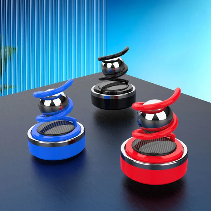 New Car Freshener Solar Rotating Double Ring Suspension Car Aroma Diffuser Creative Car Interior Perfume Decoration Accessories 
New Car Freshener Solar Rotating Double Ring Suspension Car Aroma Diffuser Creative Car Interior Perfume Decoration Accessories