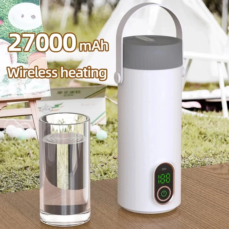 Wireless Electric Kettle Rechargeable Heating Cup for Travel Car Thermal Milk Conditioner Temperature Control Thermos Cup 400ml
Wireless Electric Kettle Rechargeable Heating Cup for Travel Car Thermal Milk Conditioner Temperature Control Thermos Cup 400ml
