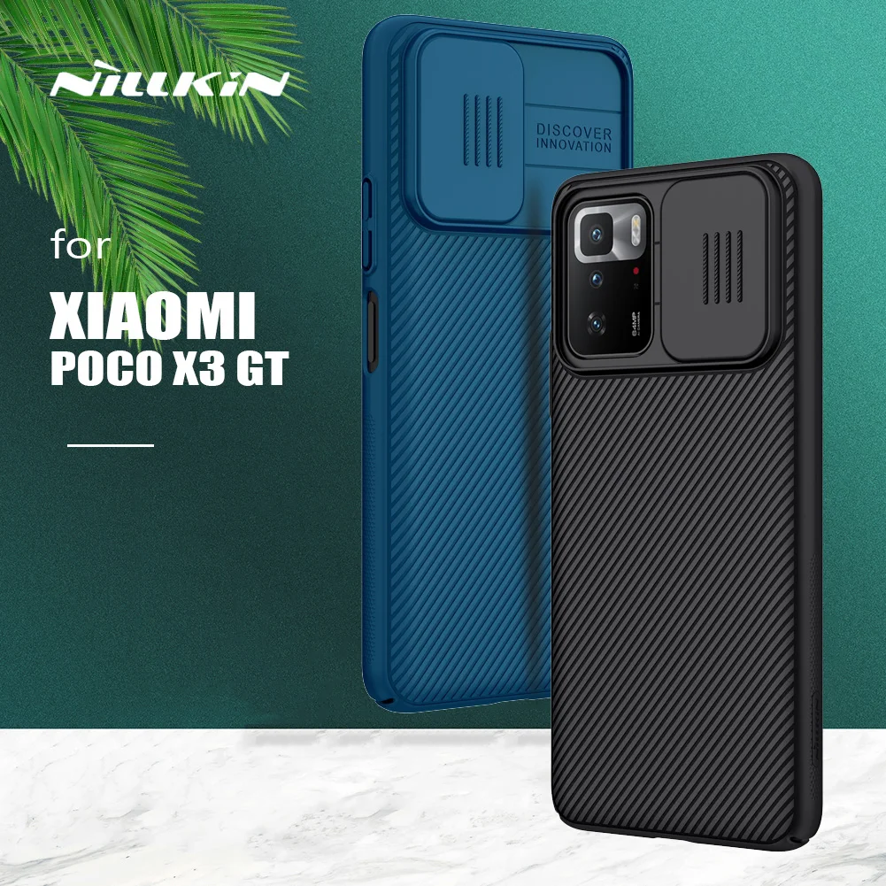 Ультратонкий чехол Nillkin CamShield для Xiaomi Poco X3 GT, чехол для сверхтонкой слайд-камеры, накладка на заднюю панель для Xiaomi Poco X3 GT
Ультратонкий чехол Nillkin CamShield для Xiaomi Poco X3 GT, чехол для сверхтонкой слайд-камеры, накладка на заднюю панель для Xiaomi Poco X3 GT