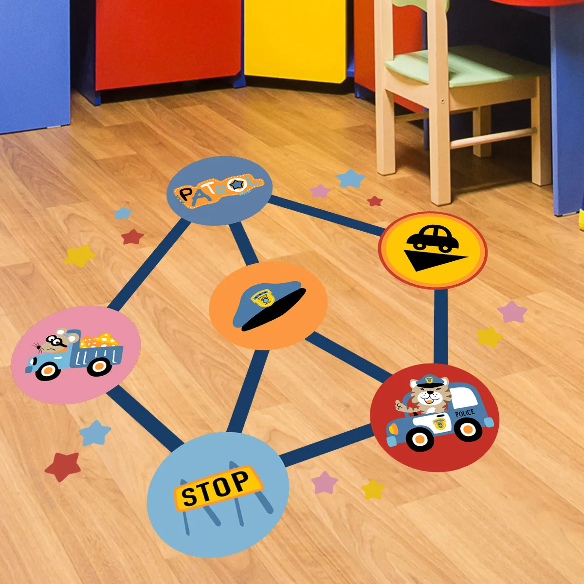 2pcs Home Decor Wall Stickers Children's Interactive Games Stickers Living Room Kindergarten Preschool Education Decor Supplies
2pcs Home Decor Wall Stickers Children's Interactive Games Stickers Living Room Kindergarten Preschool Education Decor Supplies