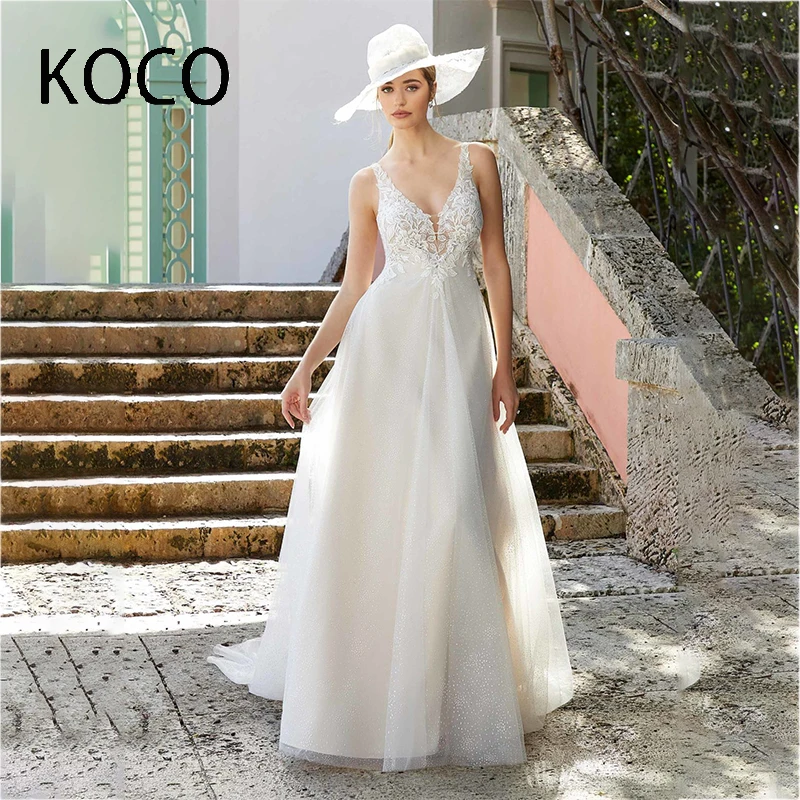 MACDOUGAL A-line V-neck Appliques Sleeveless Backless Wedding Dress Vestido De Novia Tea-length Bridal Gowns For Women Custom
MACDOUGAL A-line V-neck Appliques Sleeveless Backless Wedding Dress Vestido De Novia Tea-length Bridal Gowns For Women Custom