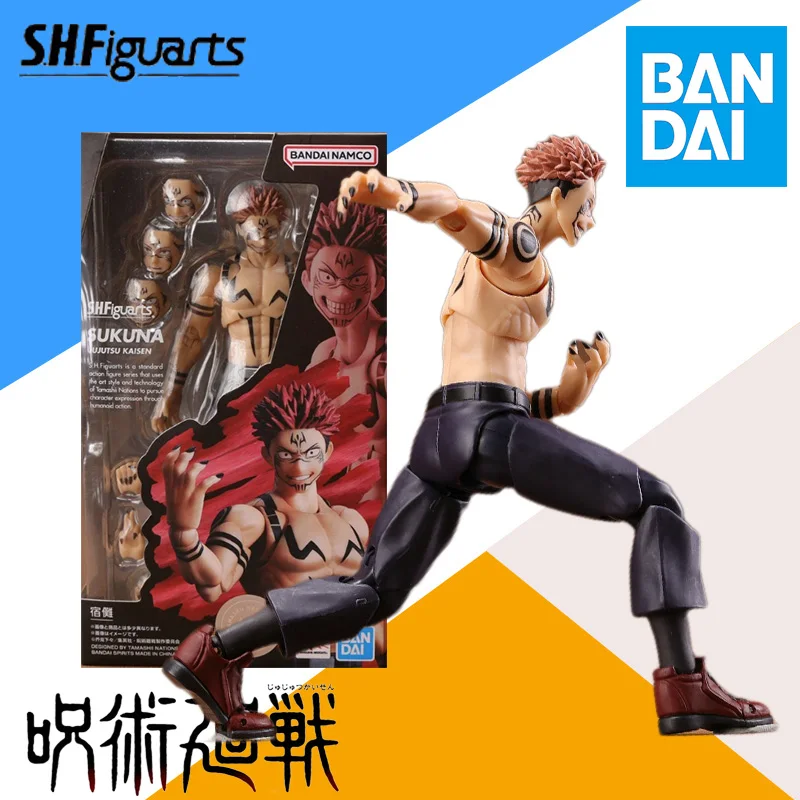 Bandai оригинальная коробка S.H. Фигуртс юютсу кайсен сукуна набор моделей аниме экшн-фигурка Готовая модель игрушка подарок для детей
Bandai оригинальная коробка S.H. Фигуртс юютсу кайсен сукуна набор моделей аниме экшн-фигурка Готовая модель игрушка подарок для детей