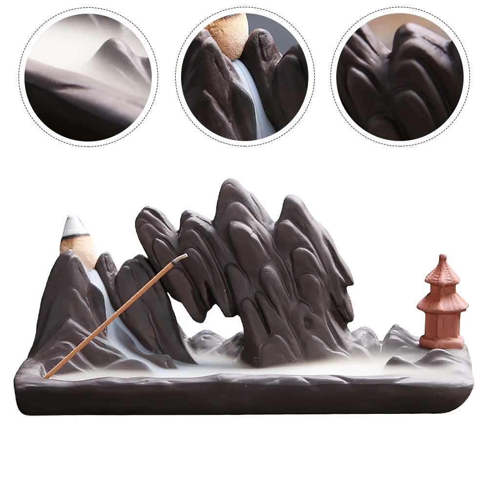 Burner Backflow Holder Waterfall Aromatherapy Insencents Fountain Burners Insense Water Ceramic Censer
Burner Backflow Holder Waterfall Aromatherapy Insencents Fountain Burners Insense Water Ceramic Censer