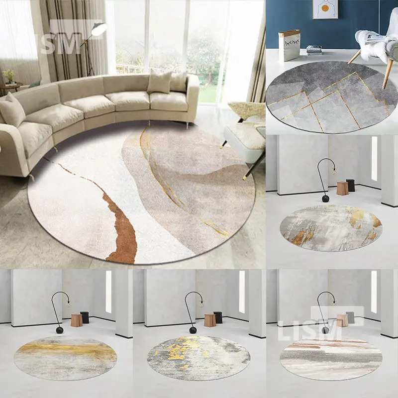 Bedroom Living Room Decor Light Luxury Round Carpet Home Girl Bedside Rugs Children's Hanging Basket Computer Chair Floor Mat
Bedroom Living Room Decor Light Luxury Round Carpet Home Girl Bedside Rugs Children's Hanging Basket Computer Chair Floor Mat