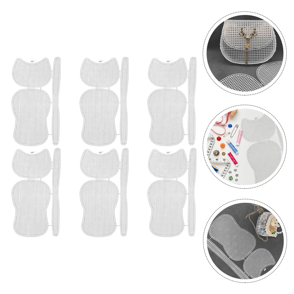 Hook Bag Mesh Weaving Board Crochet Making Plate Projects Accessory Grid Knitting Cross Stitch Kit
Hook Bag Mesh Weaving Board Crochet Making Plate Projects Accessory Grid Knitting Cross Stitch Kit
