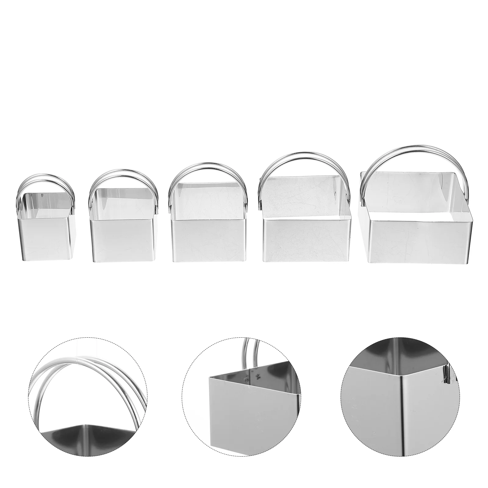Cookiecutters Baking Cake Biscuit Molds Pastry Mold Ring Square Moussemetal Rings Stainless Steel Donut Shapes Pancake Fondant
Cookiecutters Baking Cake Biscuit Molds Pastry Mold Ring Square Moussemetal Rings Stainless Steel Donut Shapes Pancake Fondant