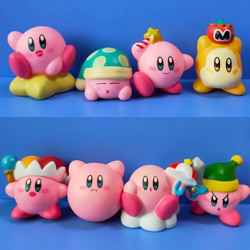 Kawaii 8Pcs/Set Games Star Kirby Cute Cartoon Pink Kirby Mini Anime Figures Decorative Collection Ornaments Toys For Child Gifts
Kawaii 8Pcs/Set Games Star Kirby Cute Cartoon Pink Kirby Mini Anime Figures Decorative Collection Ornaments Toys For Child Gifts