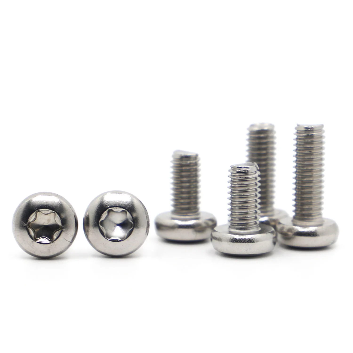 5-50pcs M1.6 M2 M2.5 M3 M4 M5 M6 M8 A2-70 304 Stainless Steel Six-Lobe Torx Pan Head Screw Six Lobe Round Head Bolt GB2672
5-50pcs M1.6 M2 M2.5 M3 M4 M5 M6 M8 A2-70 304 Stainless Steel Six-Lobe Torx Pan Head Screw Six Lobe Round Head Bolt GB2672