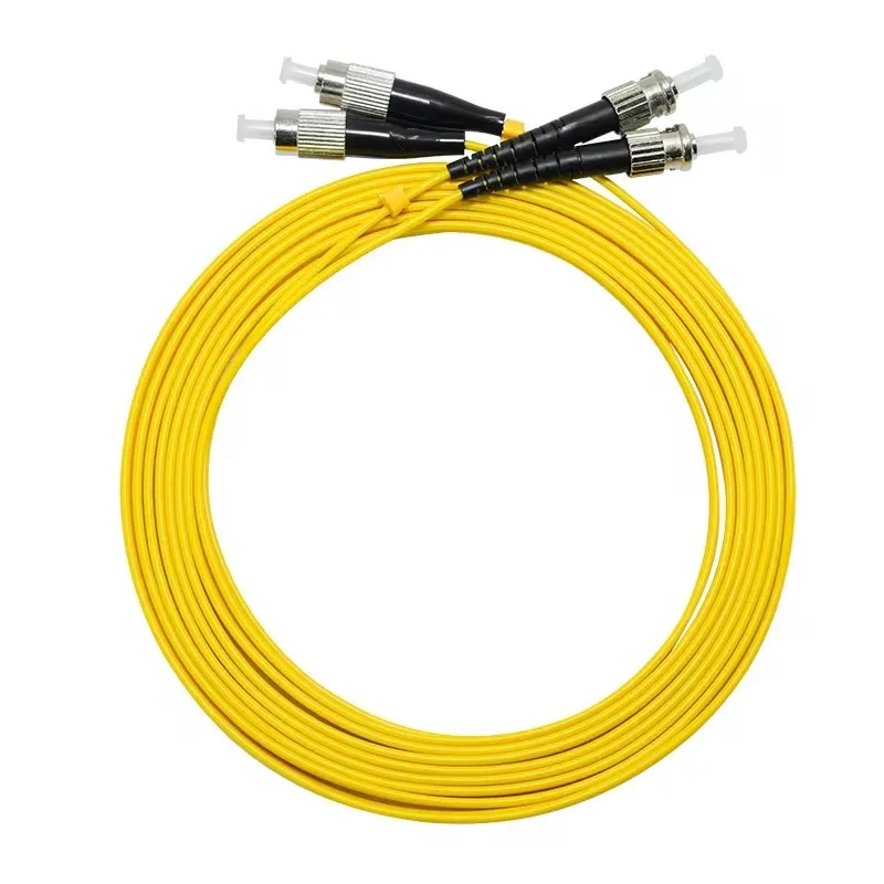 10 шт. FC/UPC-ST/UPC Одномодовый двухъядерный оптоволоконный патч-корд simplex Перемычка SM