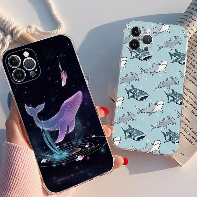 Ocean Whale Shark Phone Case For iPhone XR X XS Max 14 13 Pro Max 11 12 Mini 6 7 8 plus SE 2020 Printing Cover
Ocean Whale Shark Phone Case For iPhone XR X XS Max 14 13 Pro Max 11 12 Mini 6 7 8 plus SE 2020 Printing Cover