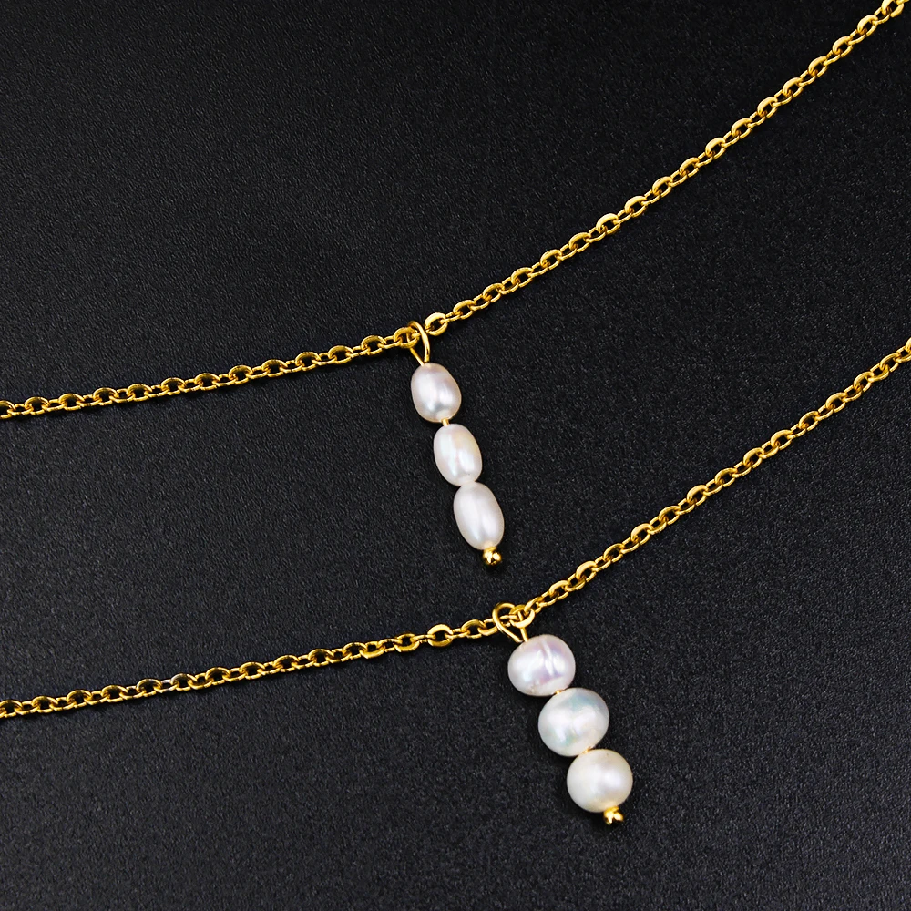 Real Irregular Natural Freshwater Pearl Pendant Necklace for Women Aesthetic Gold Color Cable Trendy Choker Luxury Jewelry YS51
Real Irregular Natural Freshwater Pearl Pendant Necklace for Women Aesthetic Gold Color Cable Trendy Choker Luxury Jewelry YS51