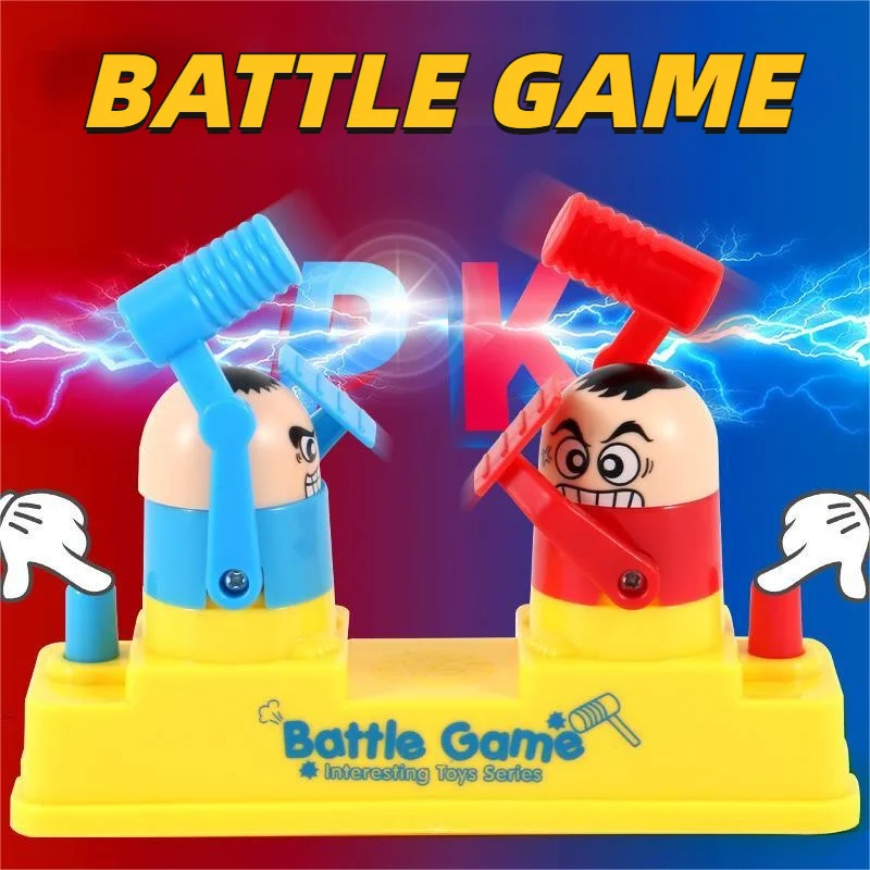 Funny Kids Fight Battle Fidget Toys Parent-Child Interaction Play Prank Trick Antistress Novelty Two-Player Table Game Toy Gift
Funny Kids Fight Battle Fidget Toys Parent-Child Interaction Play Prank Trick Antistress Novelty Two-Player Table Game Toy Gift