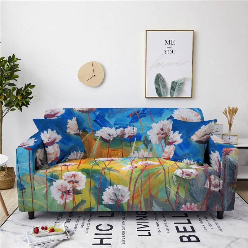 Botanical Floral Print Sofa Cover Spandex Stretch All-inclusive Sofa Chaise Cover Lounge Corner Sofa Cover for Living Room Cover
Botanical Floral Print Sofa Cover Spandex Stretch All-inclusive Sofa Chaise Cover Lounge Corner Sofa Cover for Living Room Cover