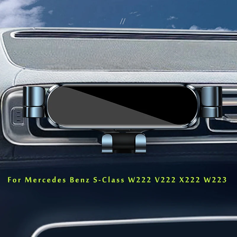 Car Mobile Phone Holder For Mercedes Benz S-Class W222 V222 X222 W223 Air Vent Mount Bracket Gravity Phone Holder Accessories
Car Mobile Phone Holder For Mercedes Benz S-Class W222 V222 X222 W223 Air Vent Mount Bracket Gravity Phone Holder Accessories