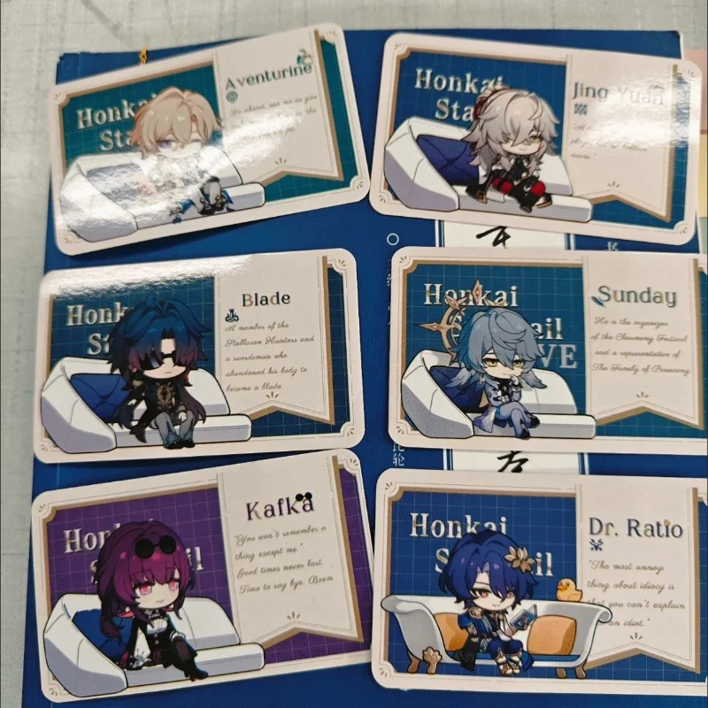 Набор фотокарт Honkai: Star Rail
Набор фотокарт Honkai: Star Rail