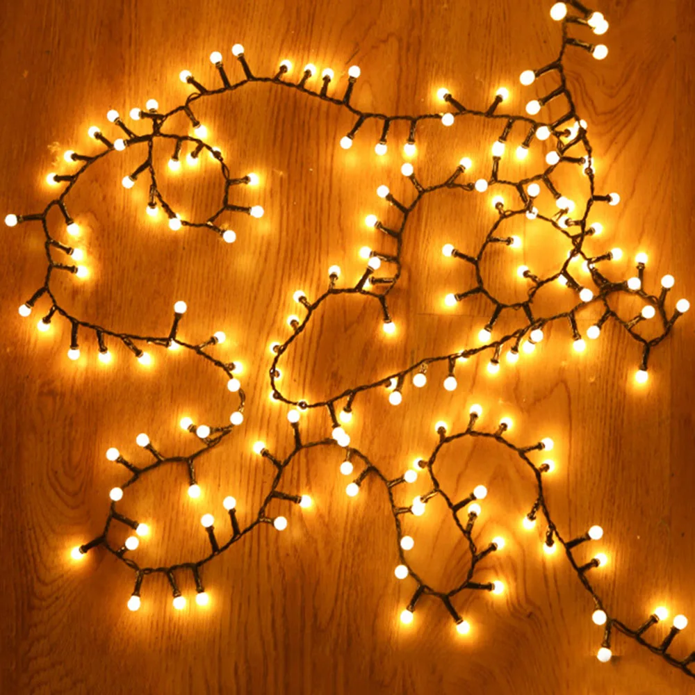 Solar/Plug In Cluster Twinkle Light 10M 500 LED Firecracker String Light Outdoor Fairy Garland Light For House Window Wall Decor
Solar/Plug In Cluster Twinkle Light 10M 500 LED Firecracker String Light Outdoor Fairy Garland Light For House Window Wall Decor
