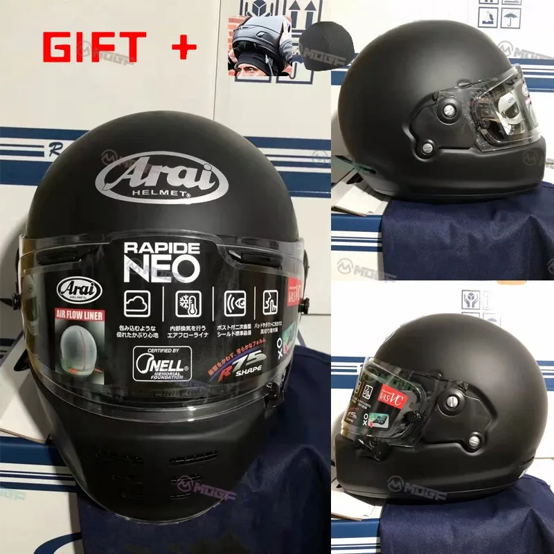 Casco Moto Full Face Motorcycle Helmet Rapide Neo Helmet Riding Motocross Racing Motobike Helmet motorcycle accessories black
Casco Moto Full Face Motorcycle Helmet Rapide Neo Helmet Riding Motocross Racing Motobike Helmet motorcycle accessories black