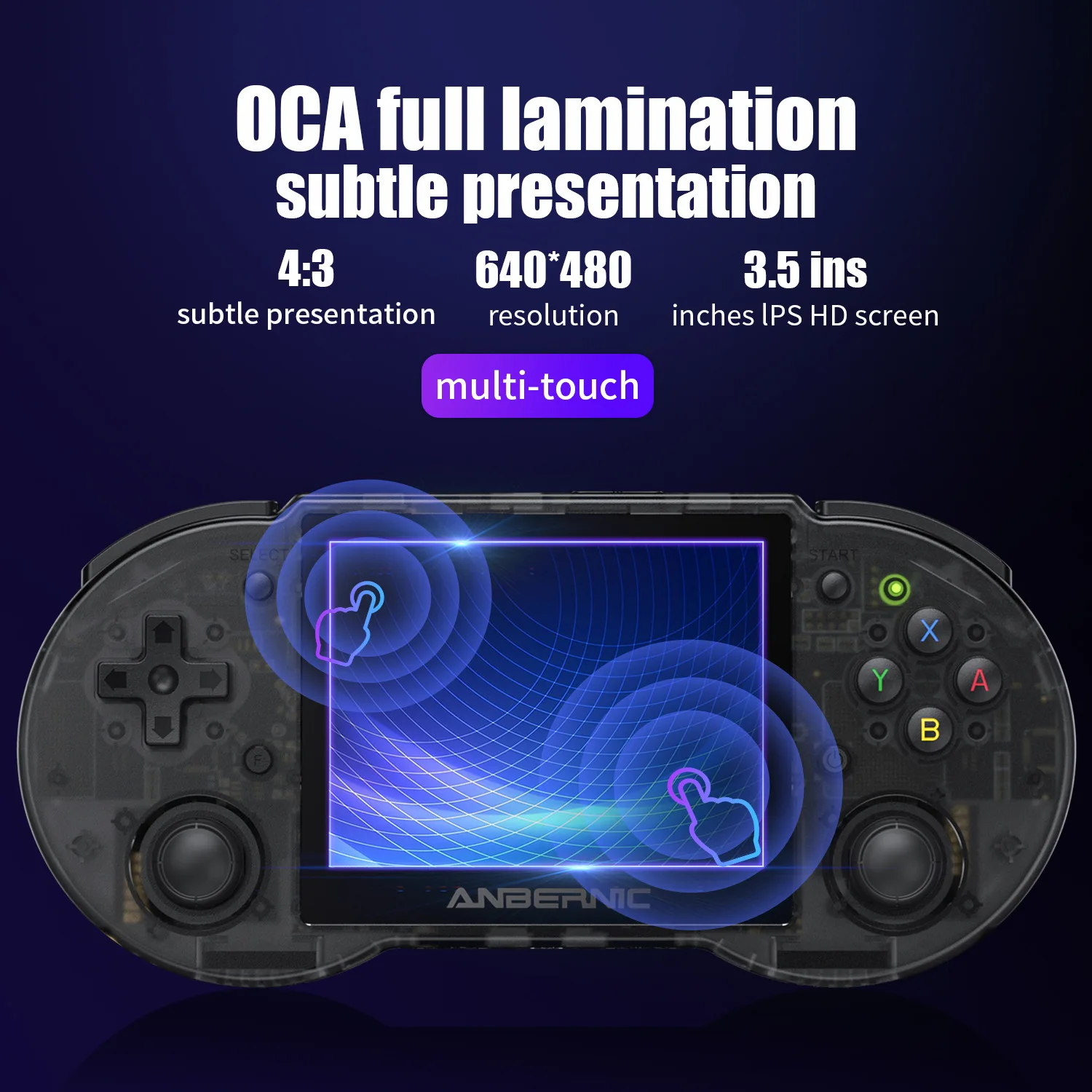 RG353P 3.5" IPS Screen Multi Player Bluetooth Android Linux System 20 Simulators HDMI Output
RG353P 3.5" IPS Screen Multi Player Bluetooth Android Linux System 20 Simulators HDMI Output
