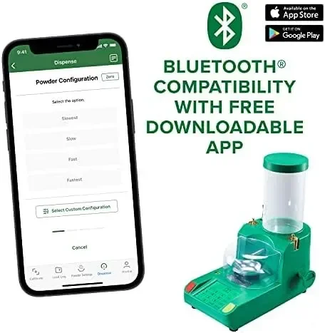 ChargeMaster Link Powder Dispenser, Bluetooth Compatible Gun Powder Dispenser with 0.1 Grain Accuracy and 2000-Grain Capacity To
ChargeMaster Link Powder Dispenser, Bluetooth Compatible Gun Powder Dispenser with 0.1 Grain Accuracy and 2000-Grain Capacity To