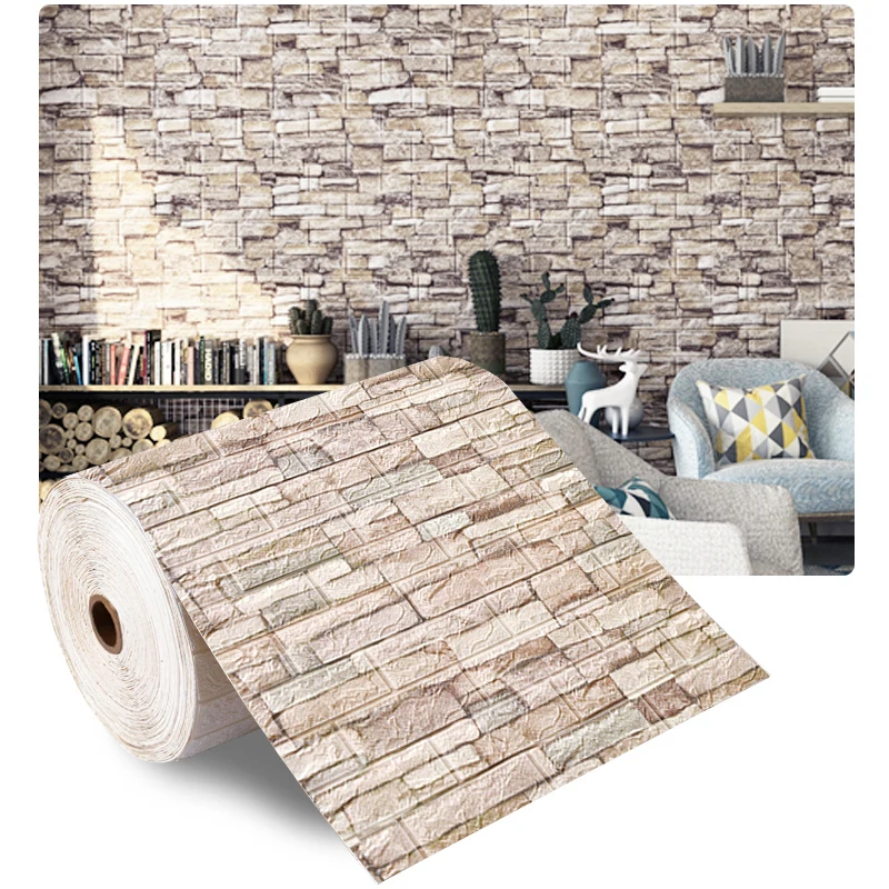 Self-adhesive Waterproof 2m Long 3D Brick Wall Stickers DIY Decorative Wallpaper Kids Room Bedroom Kitchen Home Wall Decoration
Self-adhesive Waterproof 2m Long 3D Brick Wall Stickers DIY Decorative Wallpaper Kids Room Bedroom Kitchen Home Wall Decoration