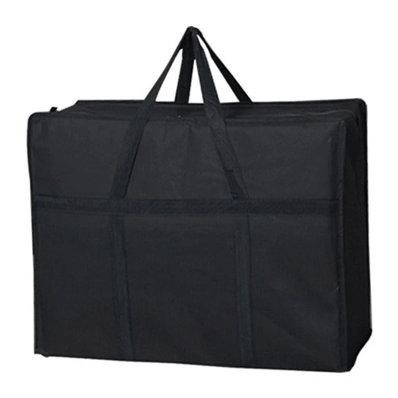 Black Large Heavy Duty Nonwoven Handy Storage Bag With Zips Camping Moving Waterproof
Black Large Heavy Duty Nonwoven Handy Storage Bag With Zips Camping Moving Waterproof