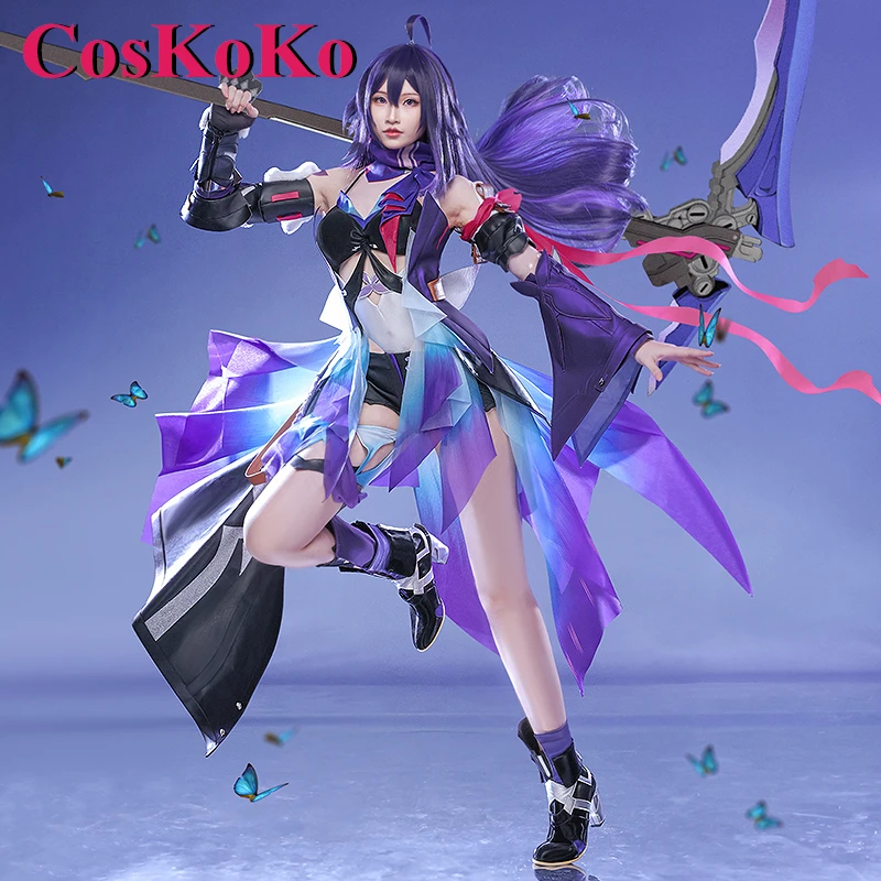 CosKoKo Seele Cosplay Anime Game Honkai: Star Rail Costume Gorgeous Sweet Battle Uniform Halloween Party Role Play Clothing S-XL
CosKoKo Seele Cosplay Anime Game Honkai: Star Rail Costume Gorgeous Sweet Battle Uniform Halloween Party Role Play Clothing S-XL