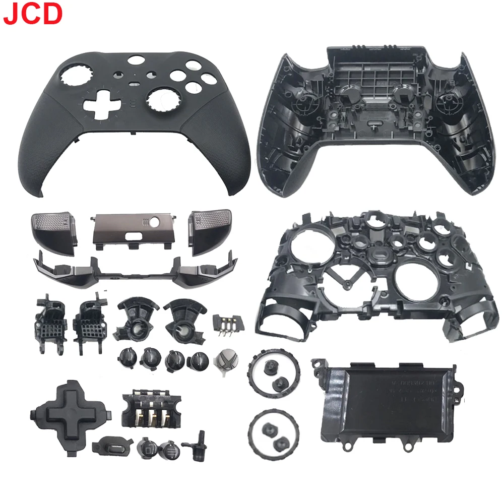 

Housing Shell Kit For Xbox One Elite Series 2 Gamepad Front Case Back Cover LB RB Bumper Power Button LT RT Trigger Middle Frame