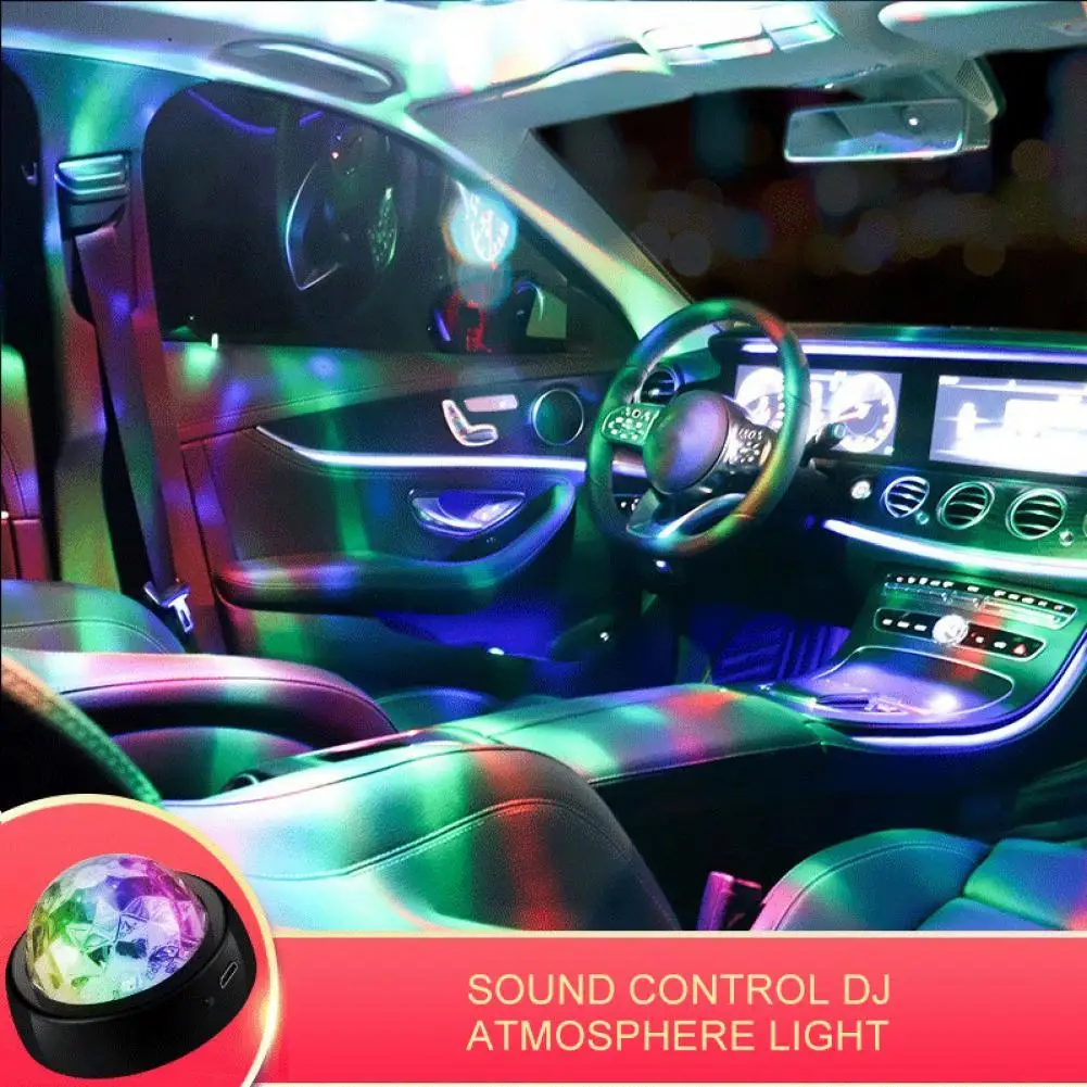 Durable Universal Voice Control Car Dome Ambient Light Rechargeable Car Light Colorful for RV 
Durable Universal Voice Control Car Dome Ambient Light Rechargeable Car Light Colorful for RV