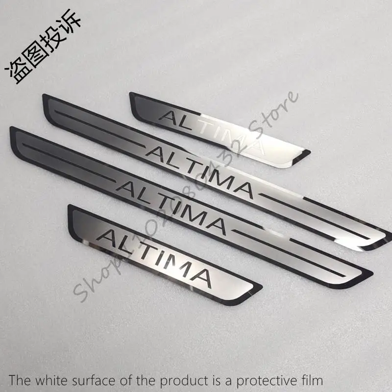 for Nissan Altima 2011-2019 Door Sill Scuff Plate Kick Guard Pedal Threshold Step Protector Stainless Car-styling
for Nissan Altima 2011-2019 Door Sill Scuff Plate Kick Guard Pedal Threshold Step Protector Stainless Car-styling