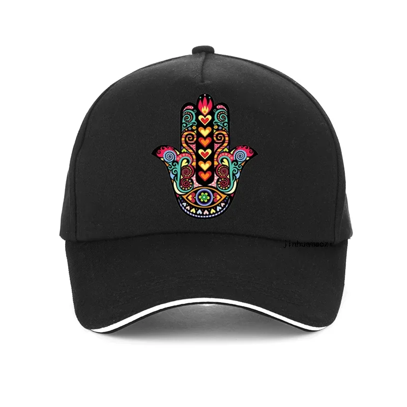 Hamasa Hand of Fatima Женская шляпа с принтом Lucky Hamsa Унисекс Бейсболка Летний козырек