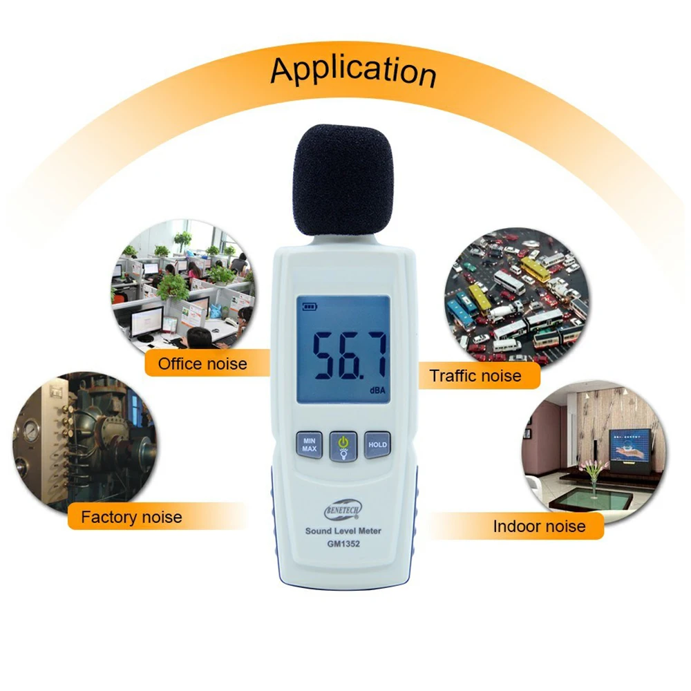 30-130 Decibel Noise Meter Digital Decibel Db Meter Lcd Display Digital Sound Meter Audio Noise Volume Measuring Instrument
30-130 Decibel Noise Meter Digital Decibel Db Meter Lcd Display Digital Sound Meter Audio Noise Volume Measuring Instrument